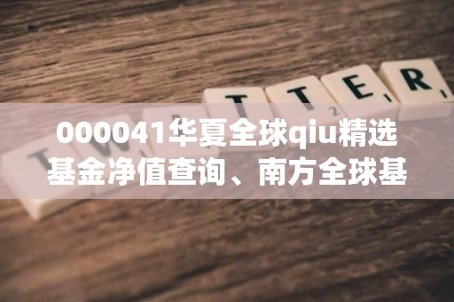 000041华夏全球qiu精选基金净值查询、南方全球基金今日净值