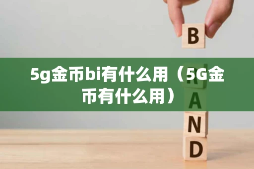 5g金币bi有什么用（5G金币有什么用）