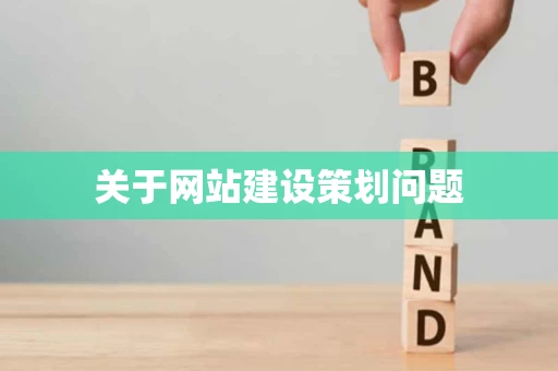 关于网站建设策划问题