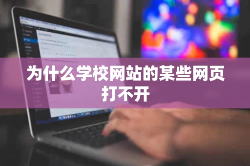 为什么学校网站的某些网页打不开