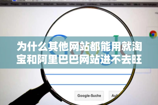 为什么其他网站都能用就淘宝和阿里巴巴网站进不去旺旺也无法登入