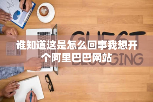 谁知道这是怎么回事我想开个阿里巴巴网站