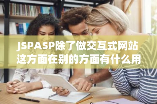 JSPASP除了做交互式网站这方面在别的方面有什么用得到
