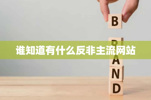 谁知道有什么反非主流网站