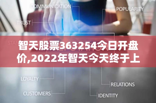智天股票363254今日开盘价,2022年智天今天终于上市了