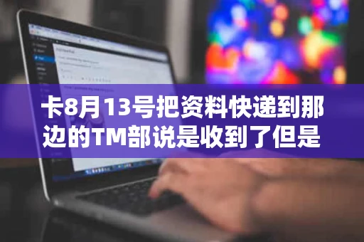 卡8月13号把资料快递到那边的TM部说是收到了但是为什么在网站还 卡8月13号把资料快递到那边的TM部说是收到了但是为什么在网站还