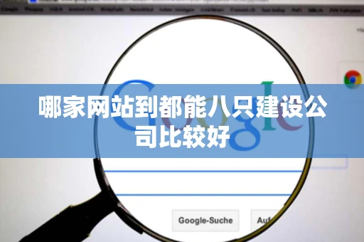 哪家网站到都能八只建设公司比较好 哪家网站到都能八只建设公司比较好